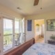 Master Bedroom Queen size Bed with private deck private ensuite bath